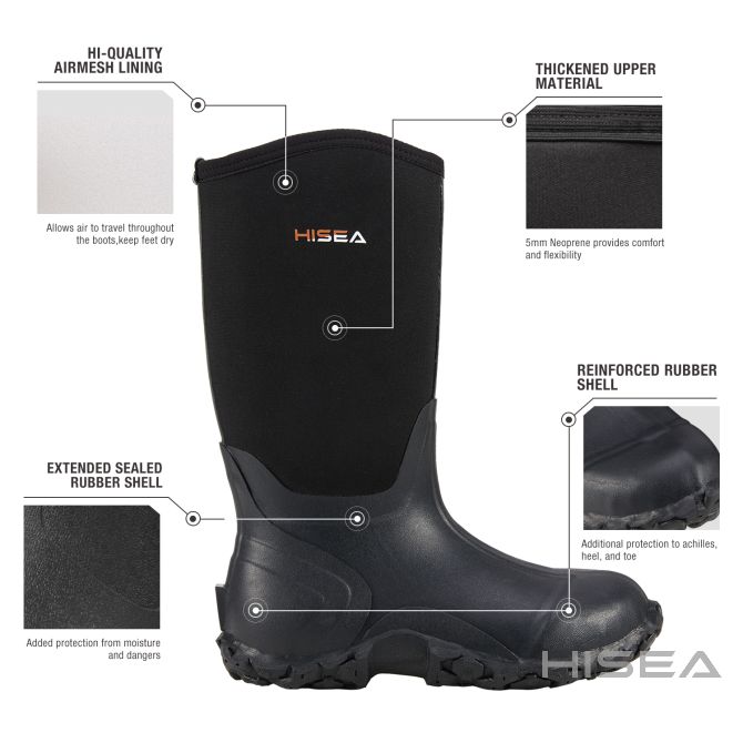 Mid-Calf Gumboot